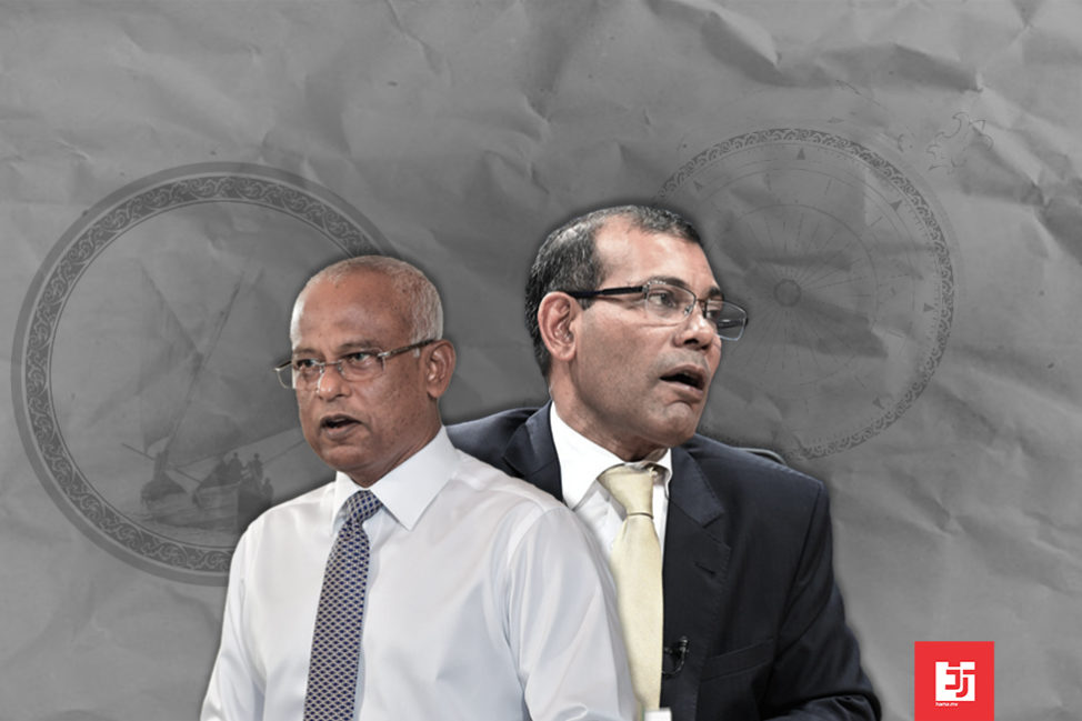 ރައީސް ނަޝީދާއި ރައީސް ސޯލިހުގެ ހިޔާލުތަފާތުވުންތަކުގެ ސަބަބުން އެމްޑީޕީ ވަނީ ދެފަޅިއަށް ފެޅިފައި