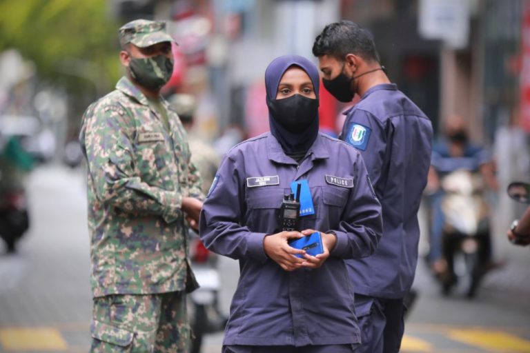 96 police ފުލުހުންނާ ސިފައިން މަގުމަތި ބެލެހެއްޓުމުގައި ހަރަކާތްތެރިވަނީ