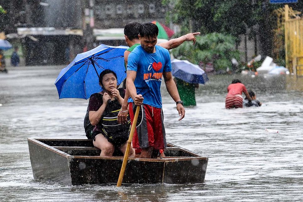 QC Flooding HenryPH ފިލިޕިންސްއަށް ކުރަމުންދާ ވިއްސާރައިގައި ބޮޑު ސަރަހައްދެއްގައި ވަނީ ފެންބޮޑުވެފައި