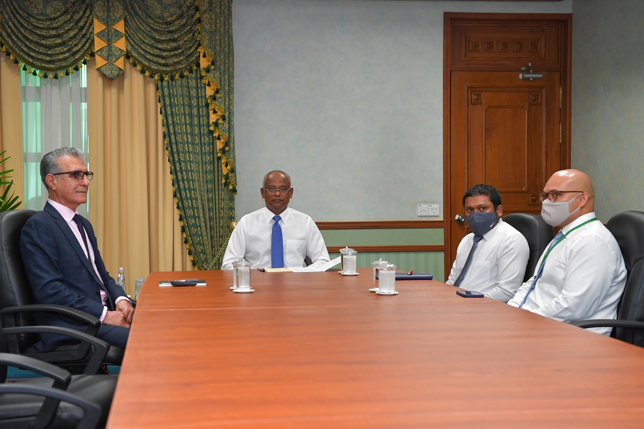 024 abbas solih ޓެރަރިސްޓު ހަމަލާގެ ތަހުގީގަށް ރައީސް ކަނޑައެޅުއްވި މަންދޫބު އައްބާސް ފާއިޒާއި ރައީސް ބައްދަލުކުރައްވަނީ