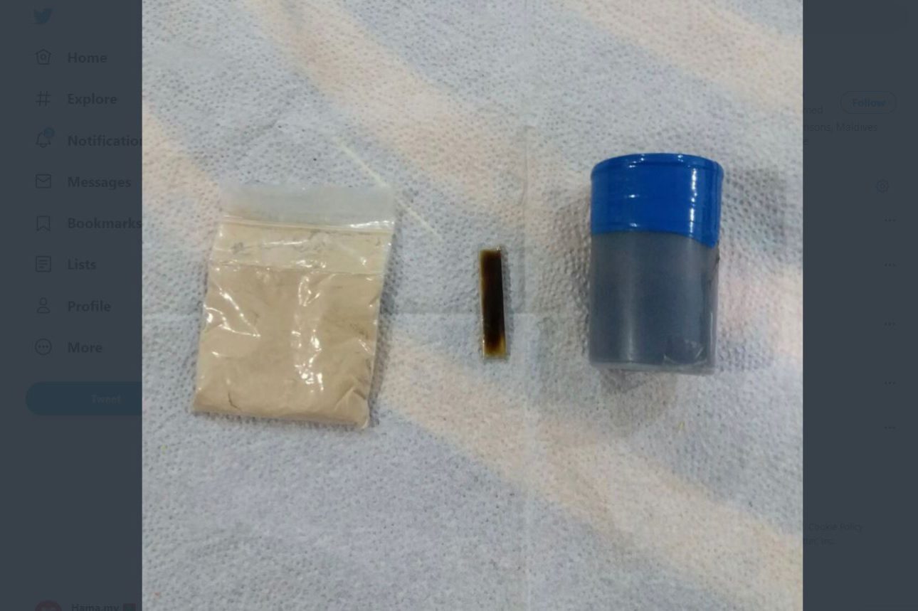 065 drugs އައްސޭރި ޖަލަށް ވައްދަން މަސައްކަތް ކުރި މަސްތުވާތަކެތި