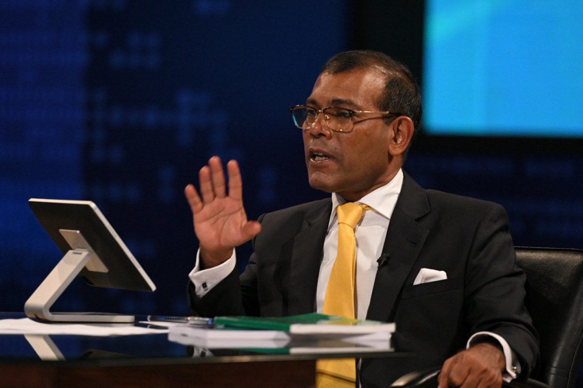 077 nasheed މަޖިލިސް ރައީސް މުހައްމަދު ނަޝީދު