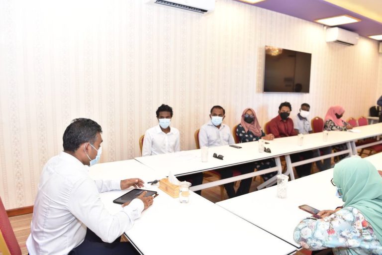 094 naib raees ނައިބު ރައީސް ފައިސަލް ނަސީމް ގުރައިދޫ ކައުންސިލާއި ބައްދަލު ކުރައްވަނީ