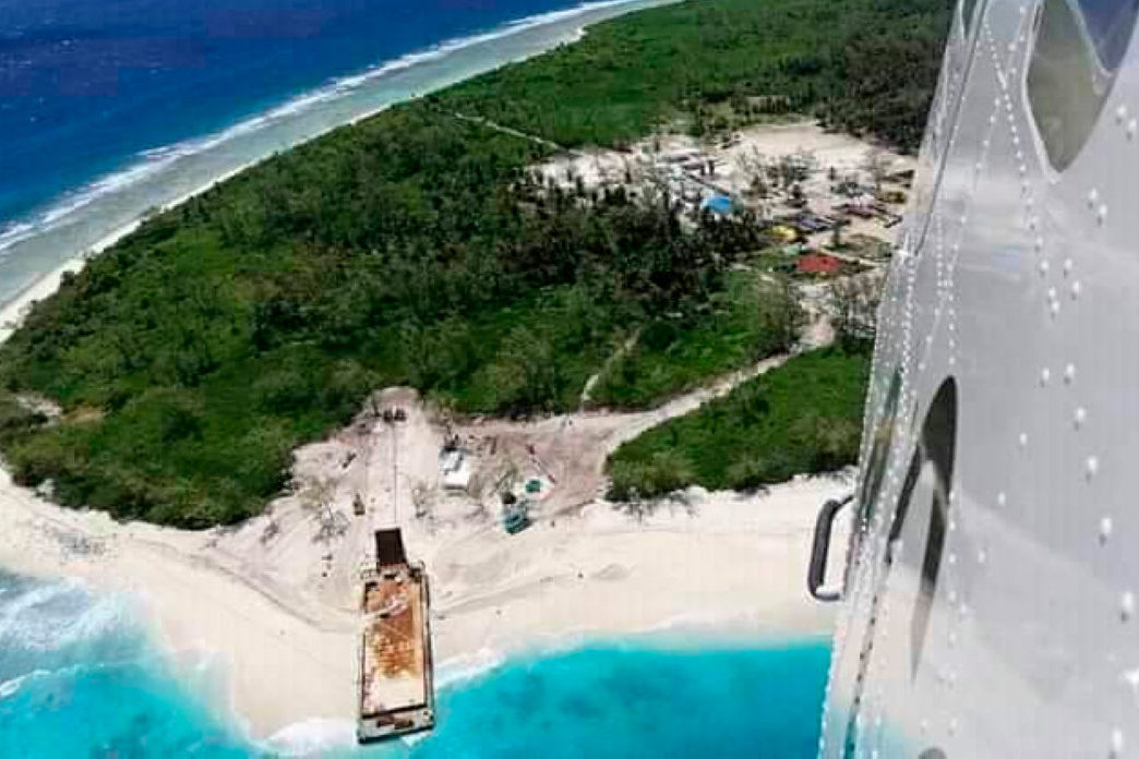 027 mauritius މޮރިޝަސްގެ ރަށެއްގައި އިންޑިއާއިން ތަރައްގީކުރާ ސިއްރު އަސްކަރީ ބޭސް