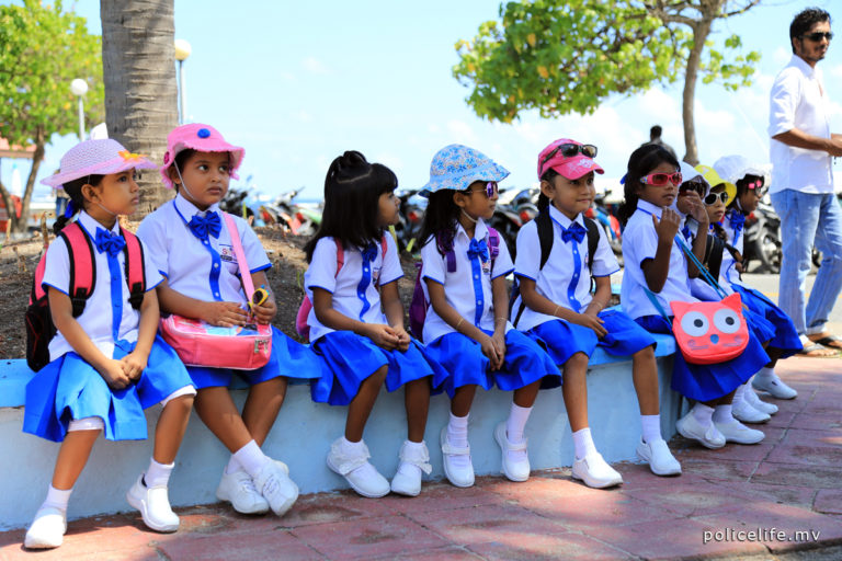 047 school ސްކޫލު ދަރިވަރުންތަކެއް | ފޮޓޯ: ޕޮލިސްލައިފް