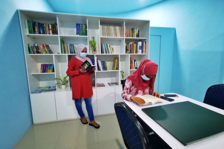 015 bml ބީއެމްއެލްއިން ރ. ފައިނުގައި ތަރައްގީކުރި ރައިބްރަރީ