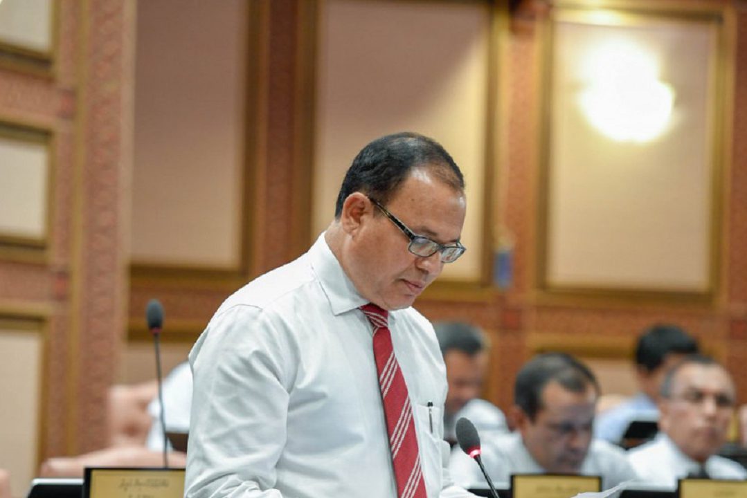 މަޑުއްވަރީ ދާއިރާގެ މެމްބަރު އާދަމް ޝަރީފު އުމަރު