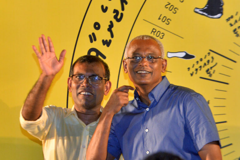 ރައީސް އިބްރާޙިމް މުހައްމަދު ސޯލިހާއި ރައީސް މުހައްމަދު ނަޝިދު