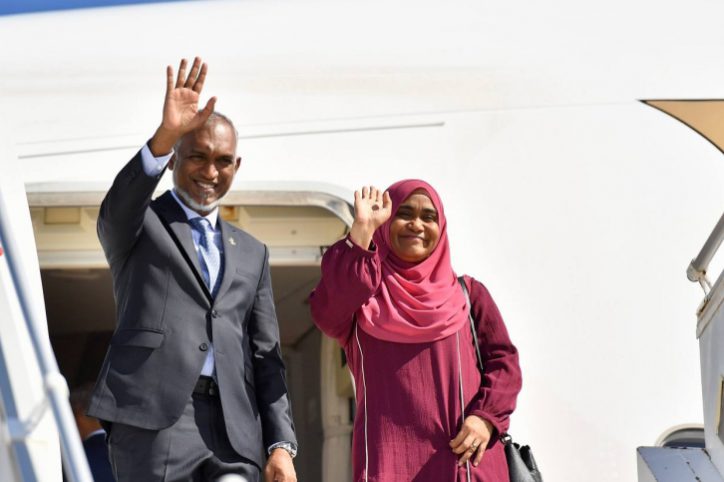 Muizzu-departs